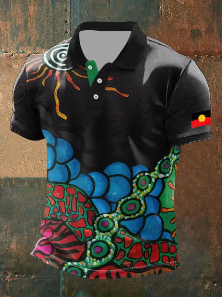 Men’s Australian Aboriginal tops As picture / S