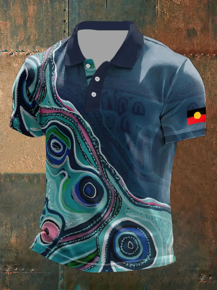 Men’s Australian Aboriginal tops As picture / S