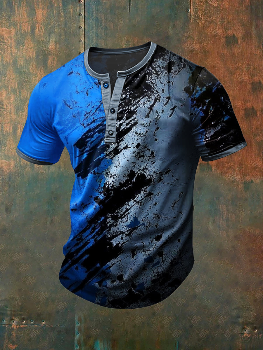 Men's Vintage Holiday Business Casual Polo Shirt