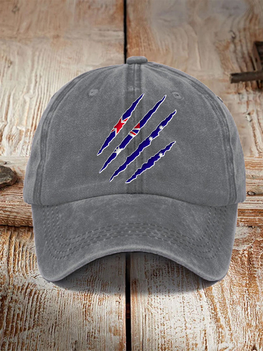 Unisex Australian Flag Print Hat
