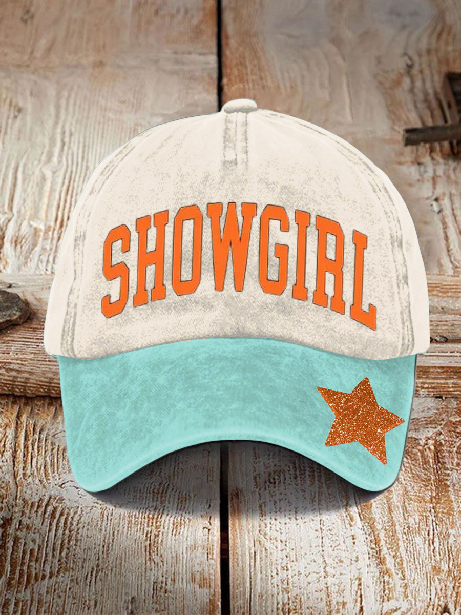 Unisex Showgirl Design Cap