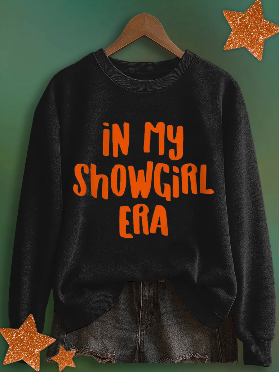 Women's In My Showgirl Era Print Sweatshirt