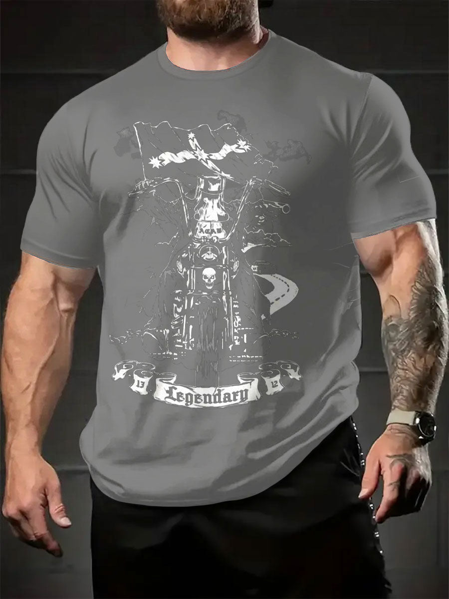 Men's AU Aussie Outlaw Printed T-shirt