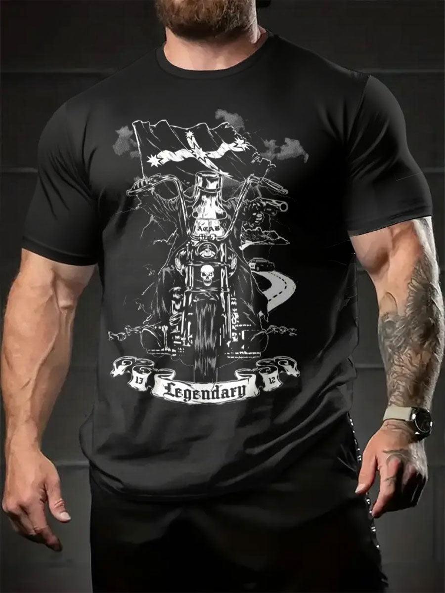 Men's AU Aussie Outlaw Printed T-shirt