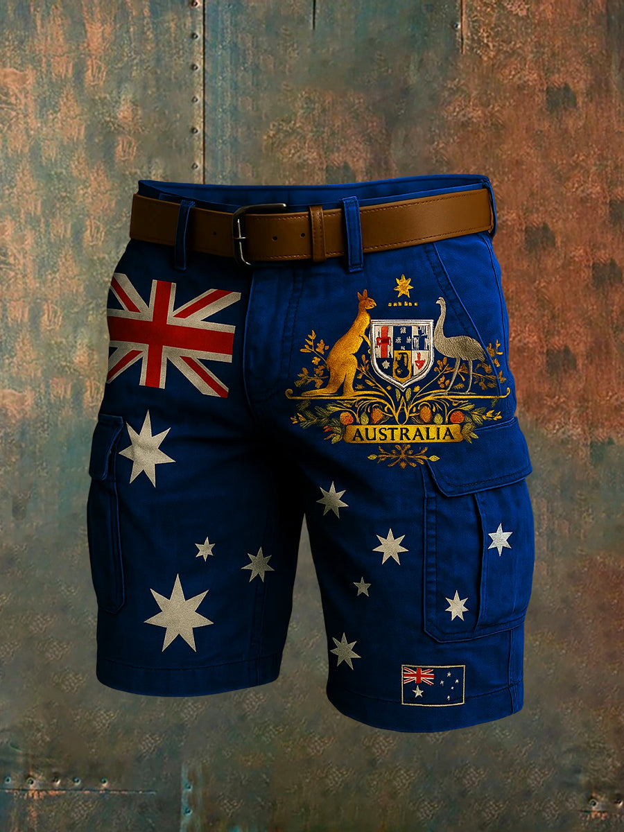 Men's Vintage Australian Casual Shorts