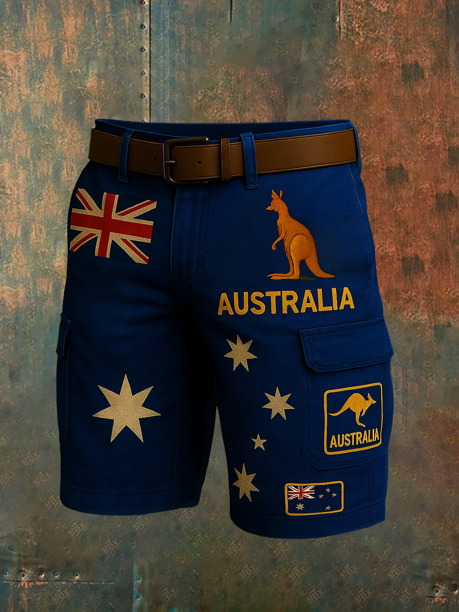 Men's Vintage Australian Casual Shorts