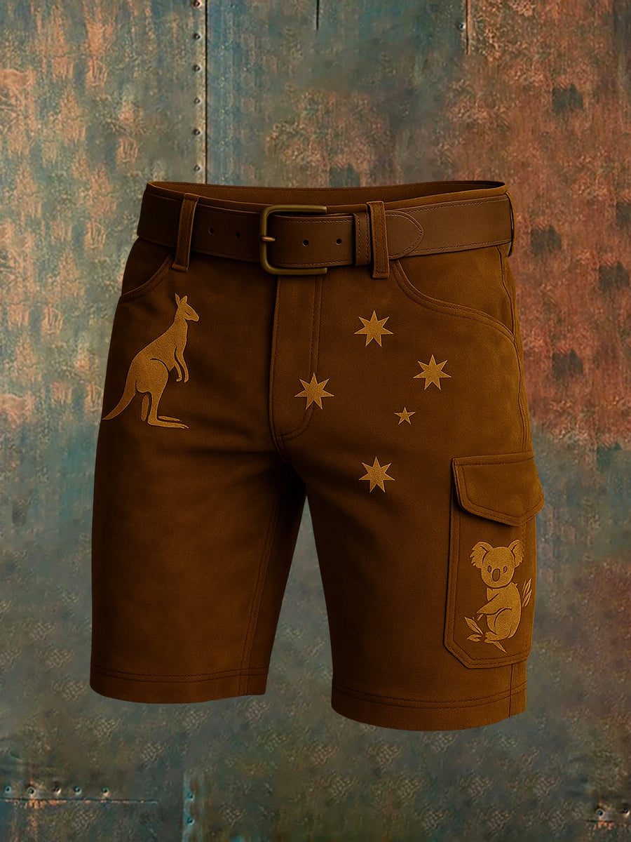 Men's Vintage Australian Casual Shorts