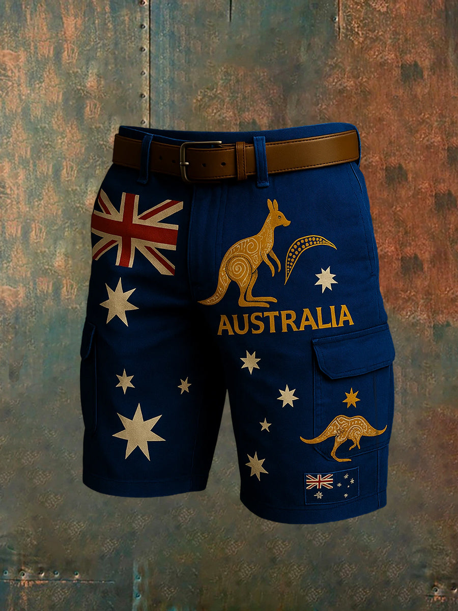 Men's Vintage Australian Casual Shorts
