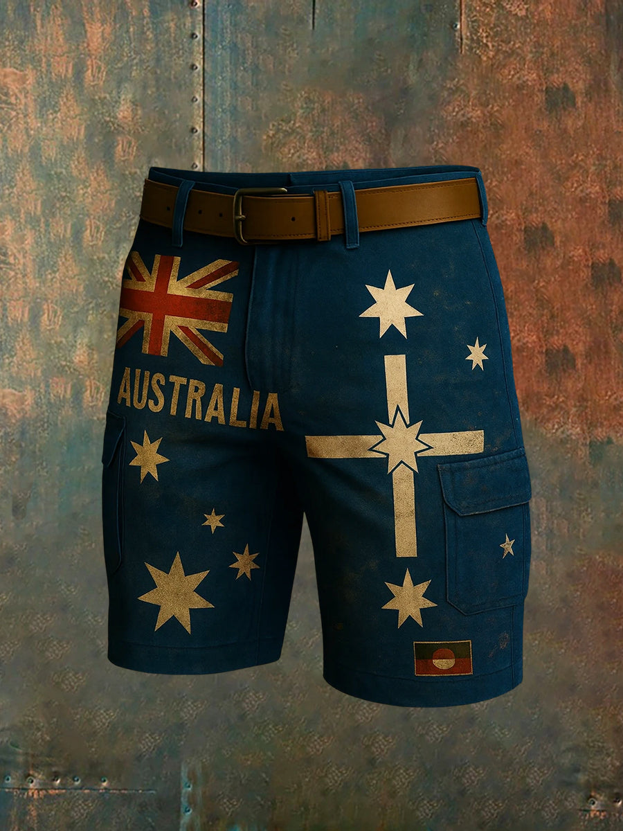 Men's Vintage Australian Casual Shorts