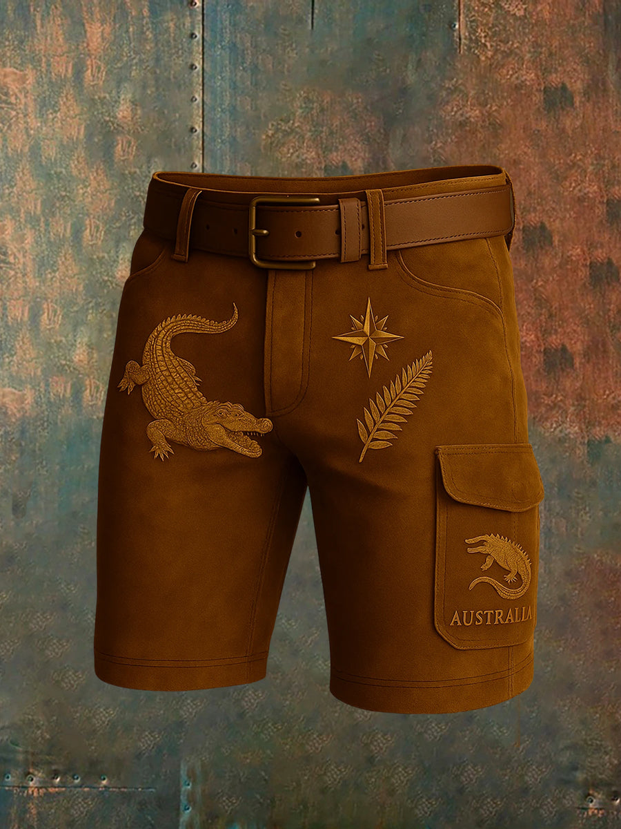 Men's Vintage Australian Casual Shorts