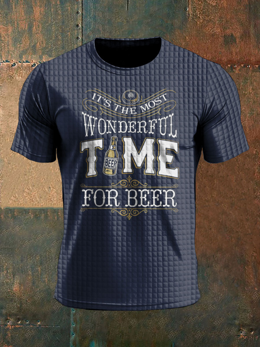 Men's Eureka Flag Aussie Bushranger Whiskey Printed T-shirt