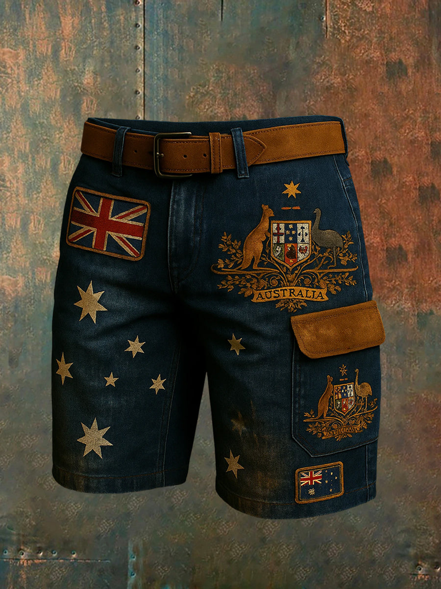 Men's Vintage Australian Casual Shorts