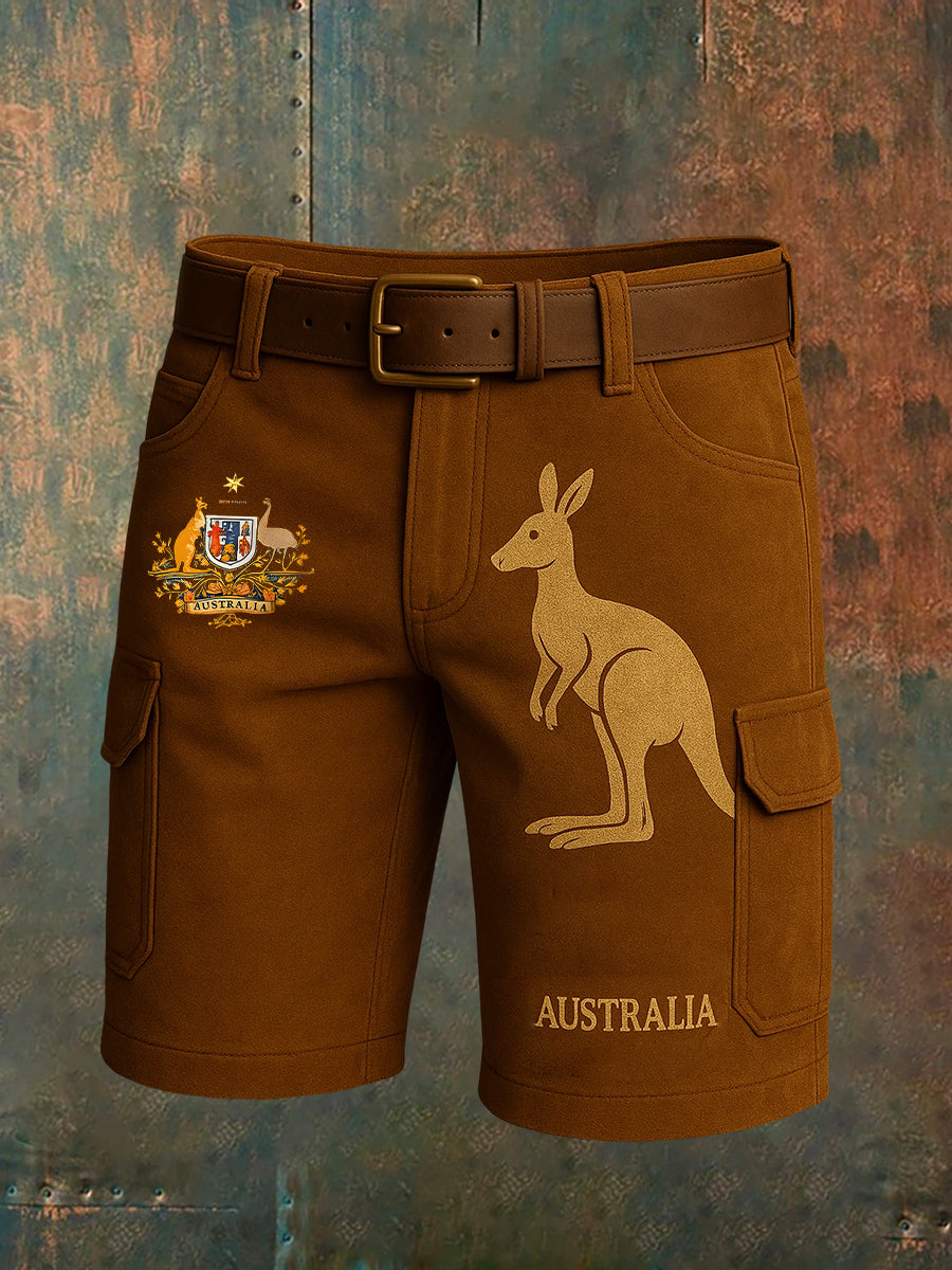 Men's Vintage Australian Casual Shorts