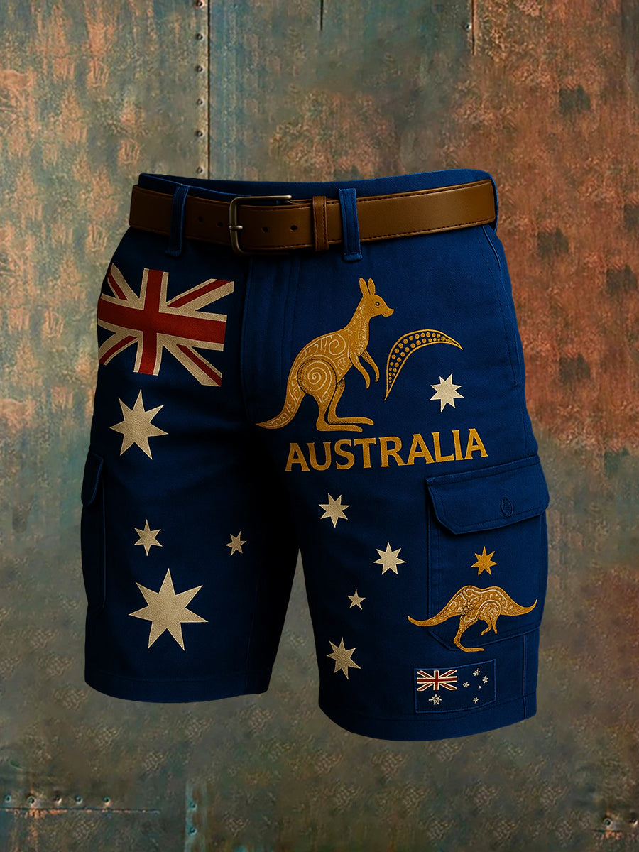 Men's Vintage Australian Casual Shorts