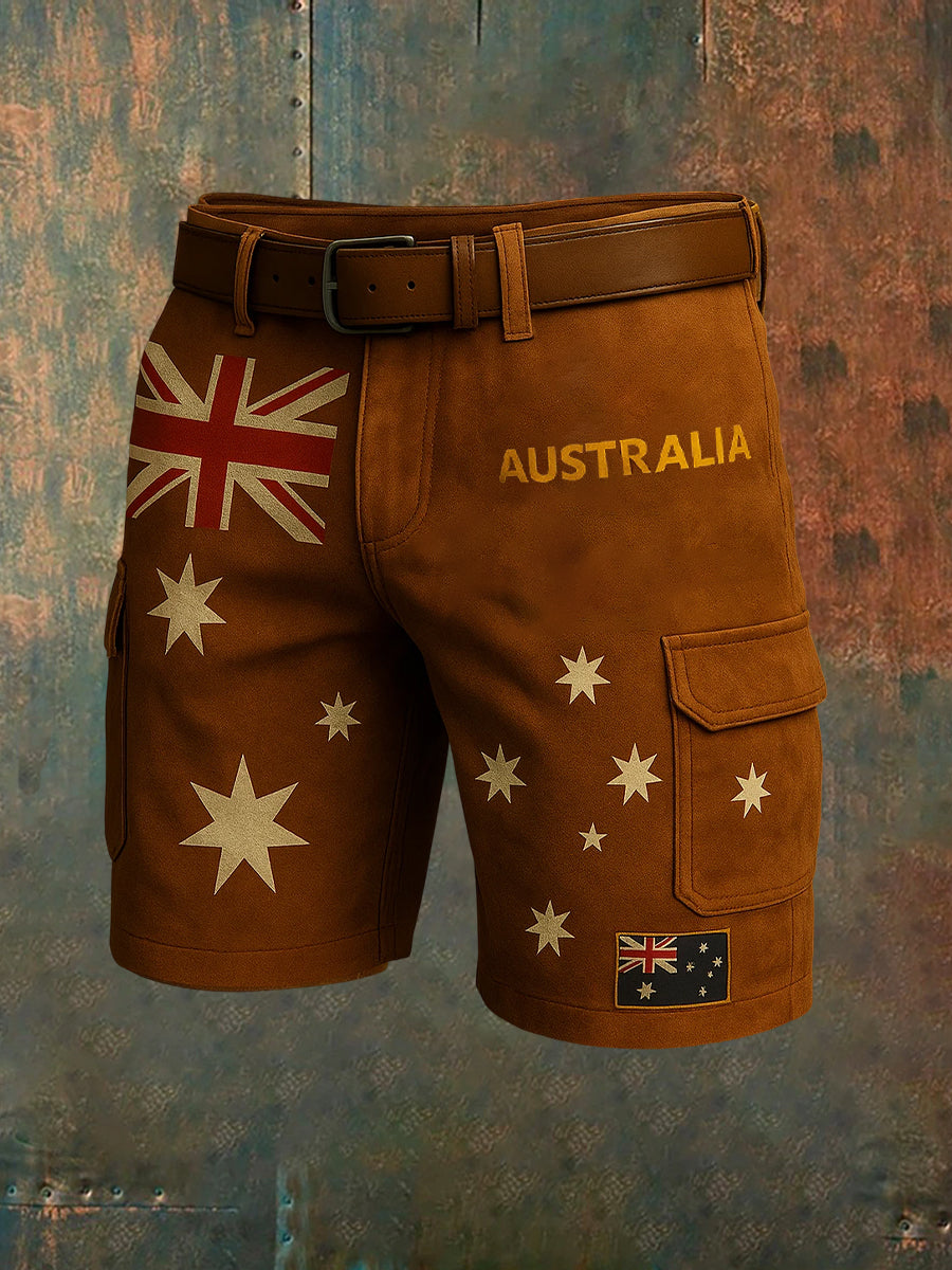 Men's Vintage Australian Casual Shorts
