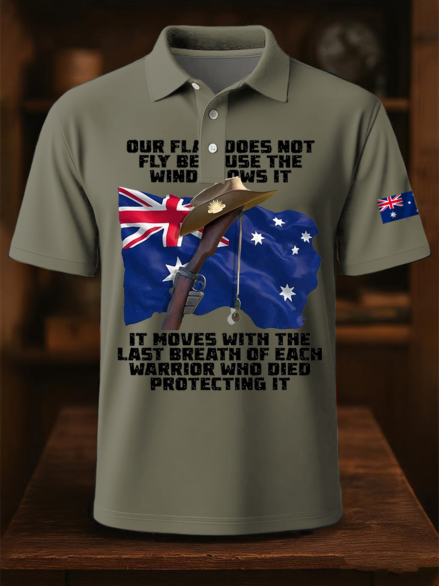 Men's Australia Veteran short sleeve shirt