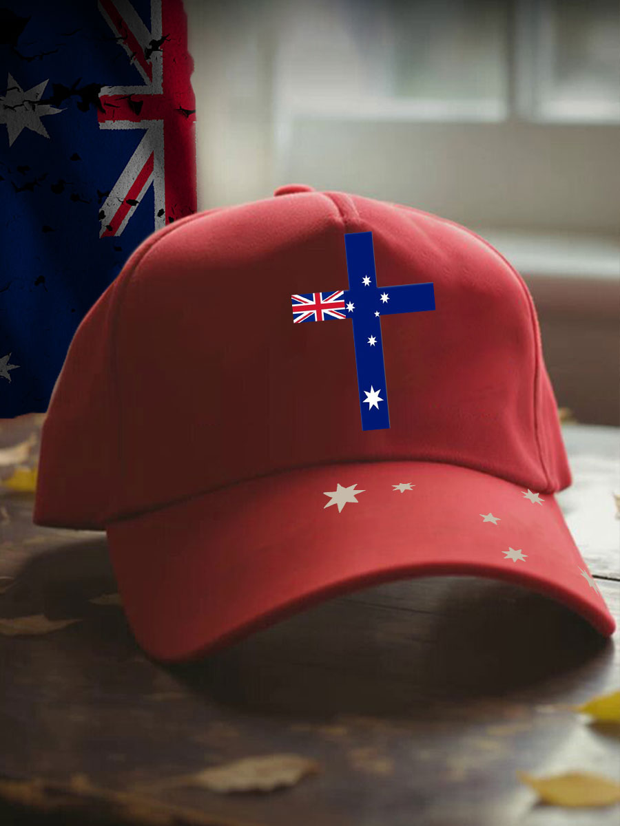 Unisex AU Flag Printed Hat