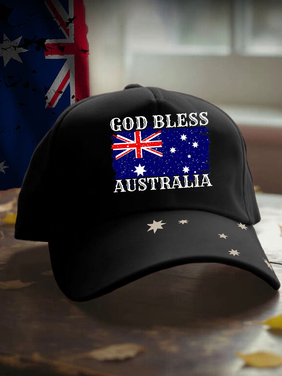Unisex AU Flag Printed Hat