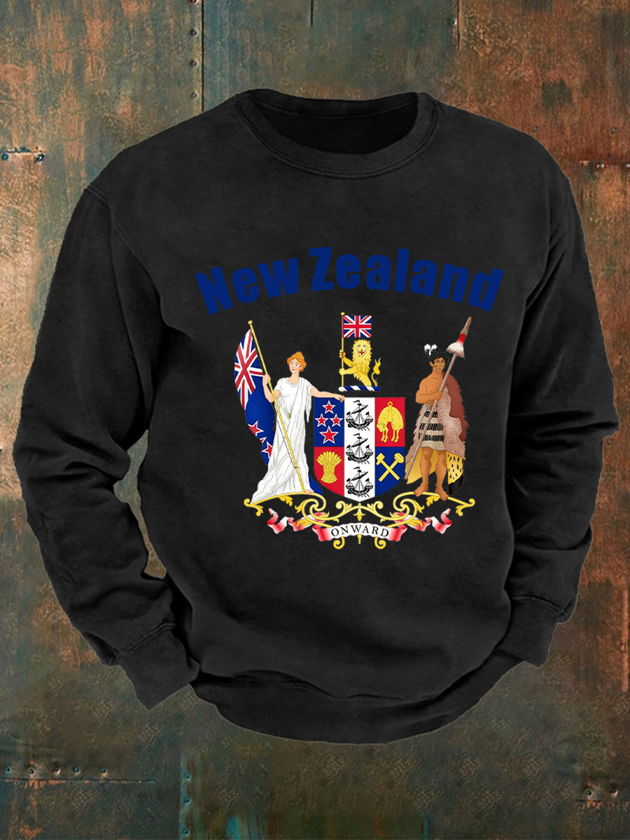 Men's Casual Loose Long-Sleeve Top