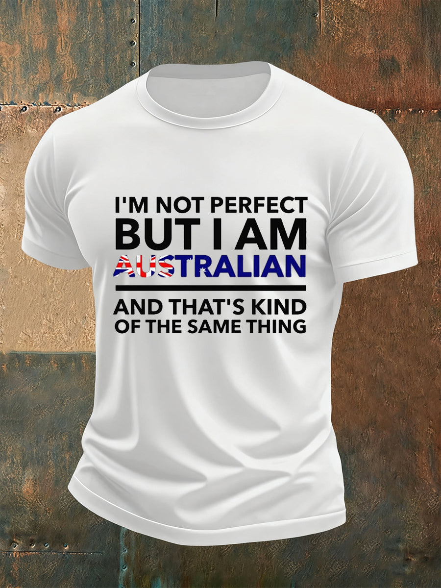 Men's Casual Loose-Fit Crew Neck Short Sleeve