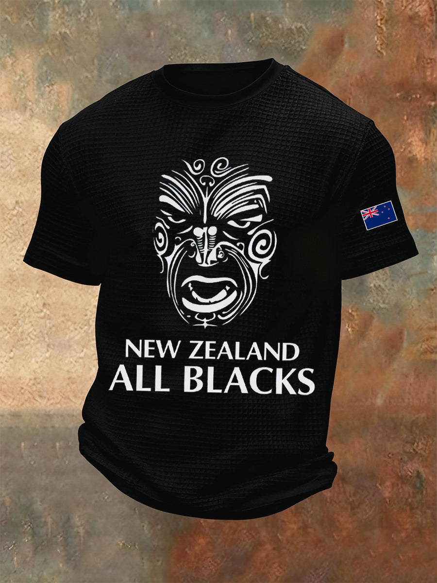 Men's Casual Loose-Fit Crew Neck Short Sleeve