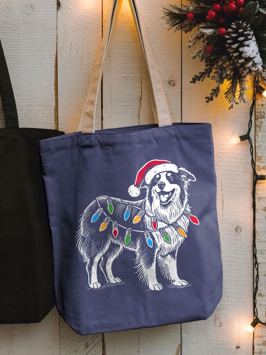AU Australia Day Dog Christmas Printed Bags