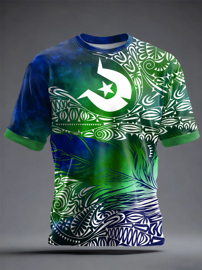 Men's Aussie Torres Strait Islands Proud Printed T-shirt