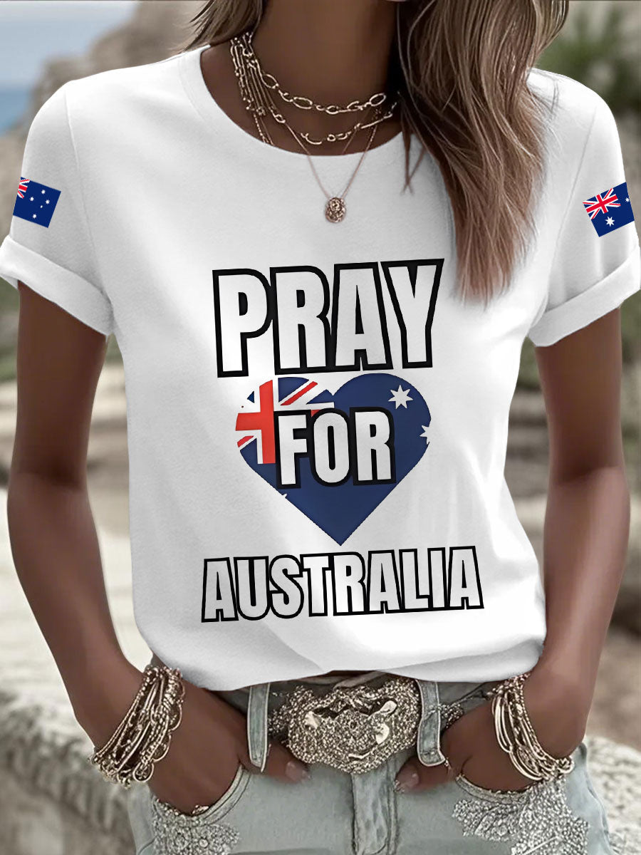 Women's 'Pray for Australia' T-shirts