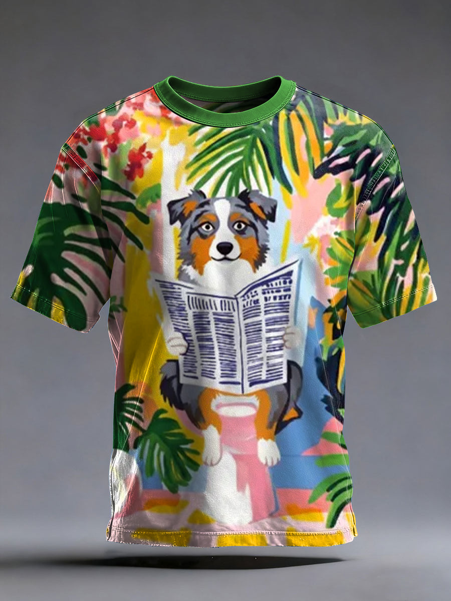 Men's Australian Shepherd Short Sleeve T-shirt