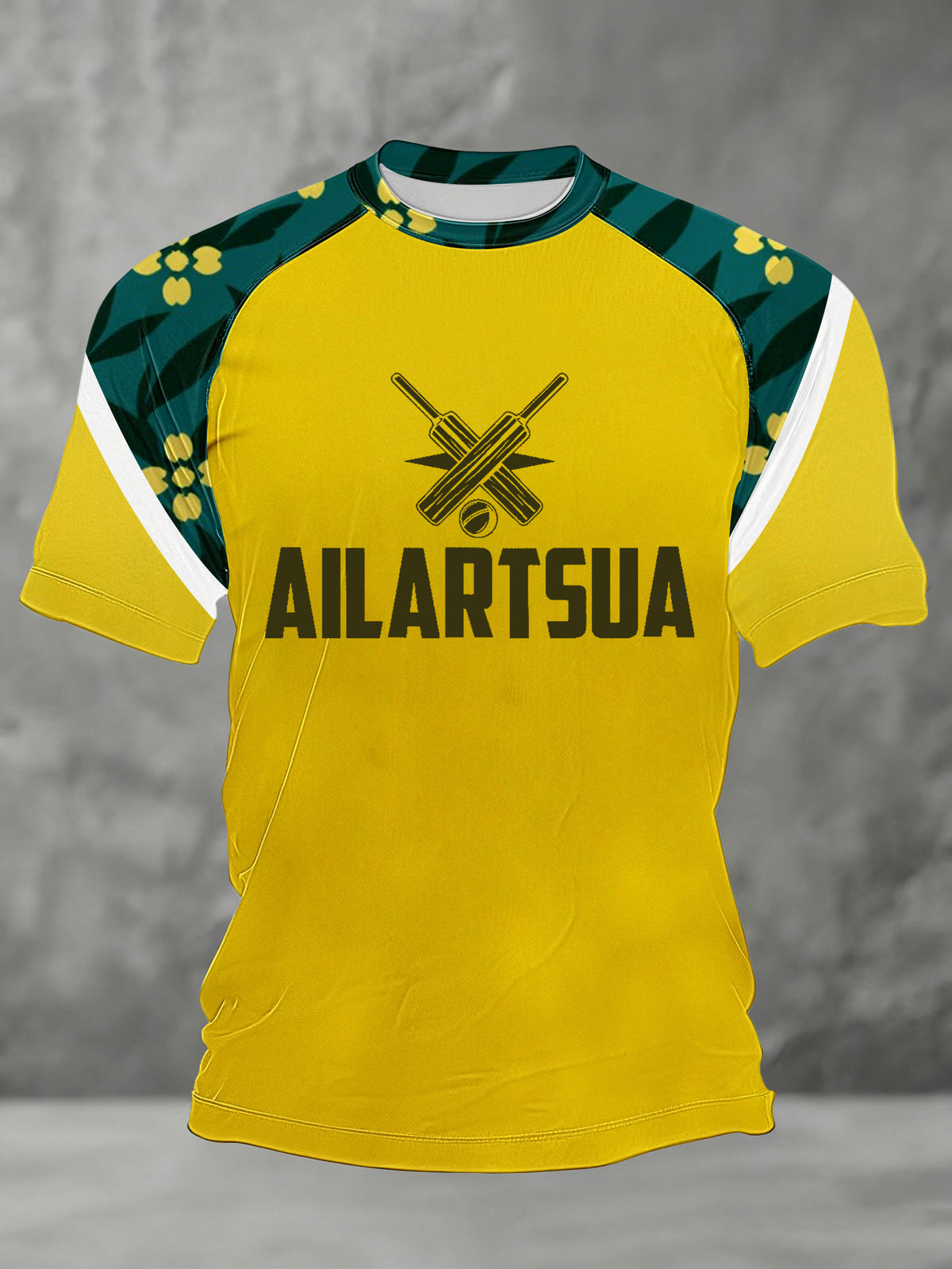 Men's Cricket Printed T-Shirt