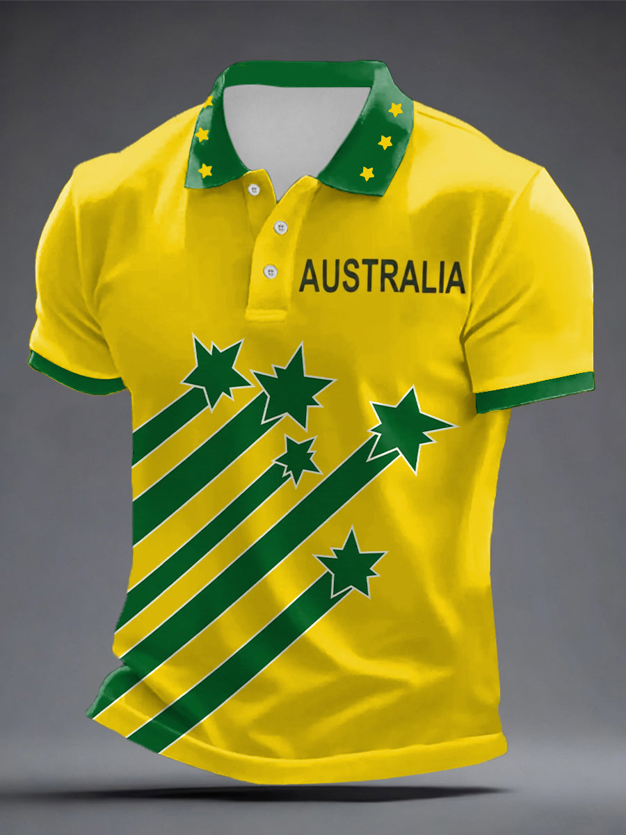 Men's Cricket Printed Shirt