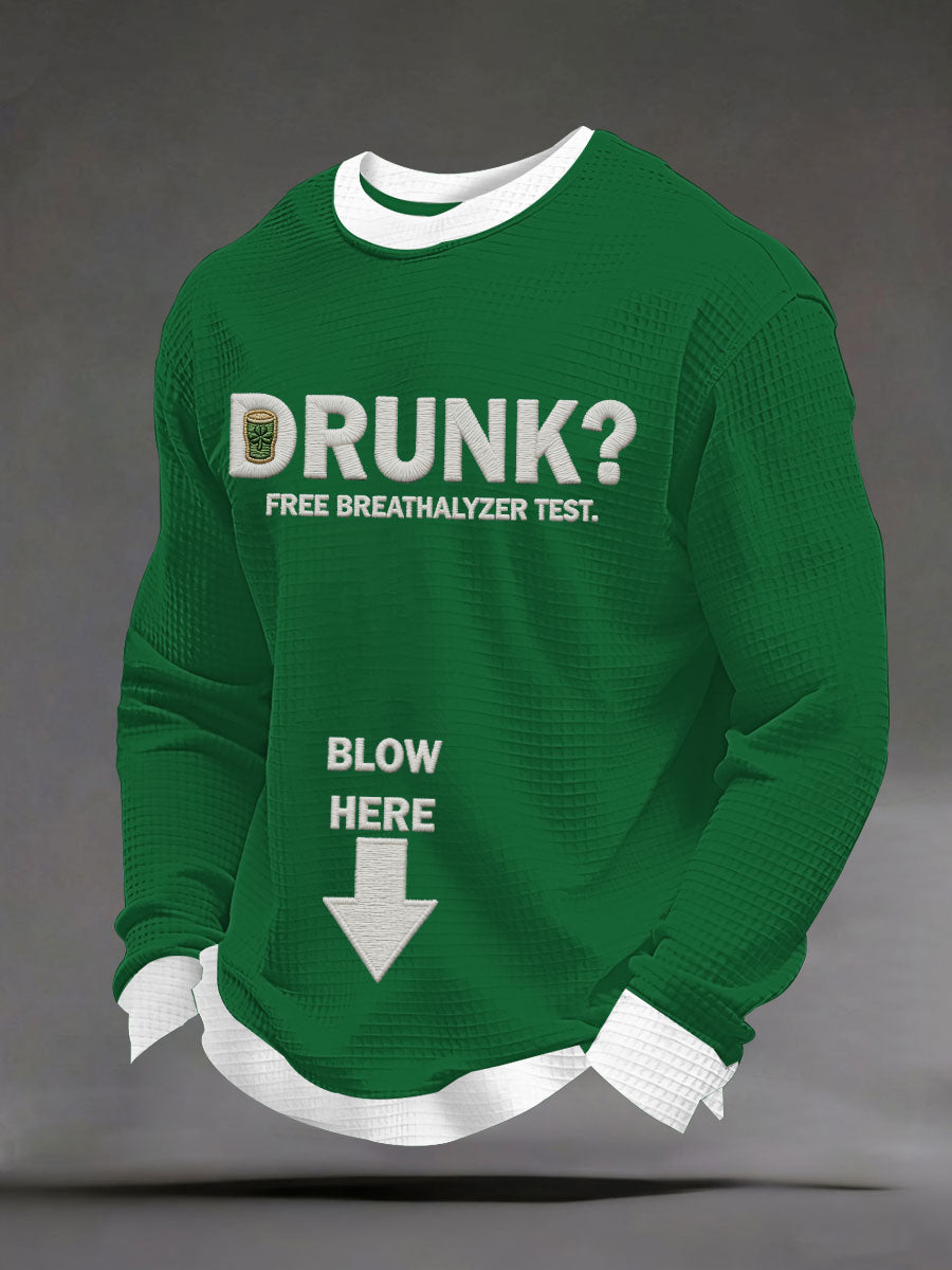 Men's Funny St. Patrick's Day Long Sleeve T-Shirt