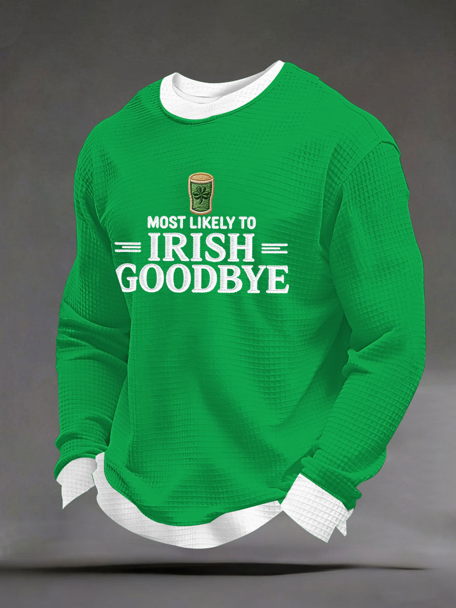 Men's Funny St. Patrick's Day Long Sleeve T-Shirt