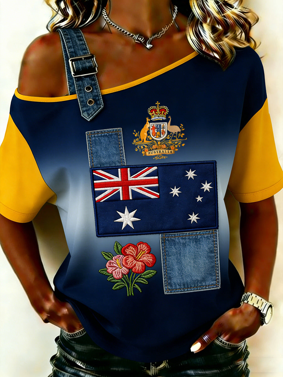 Women's Australian ANZAC Day Commemorative Top