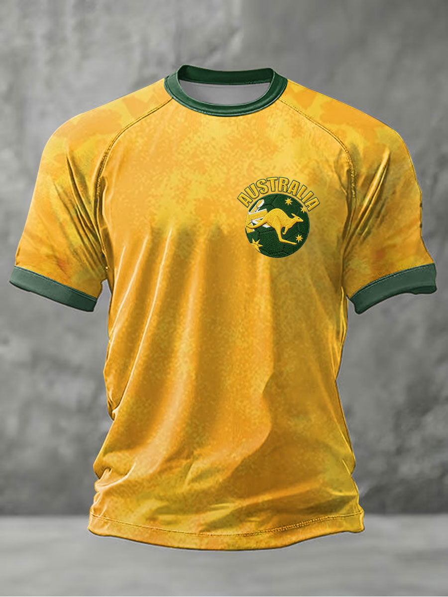 Men's Australian Football lovers short sleeve t-shirt