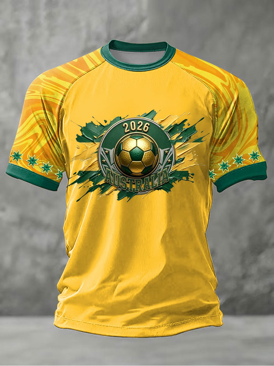 Men's Australian football Lover short sleeve t-shirt