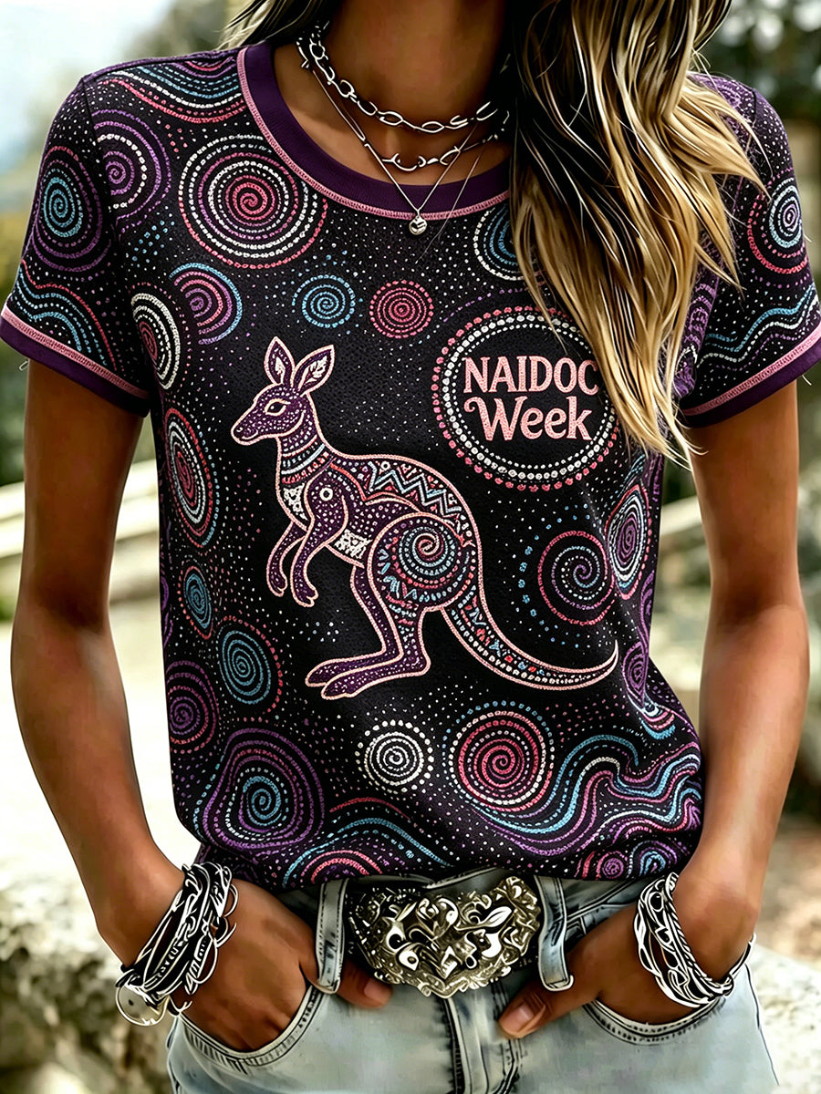 Women's Naidoc Week Short-Sleeved T-Shirt