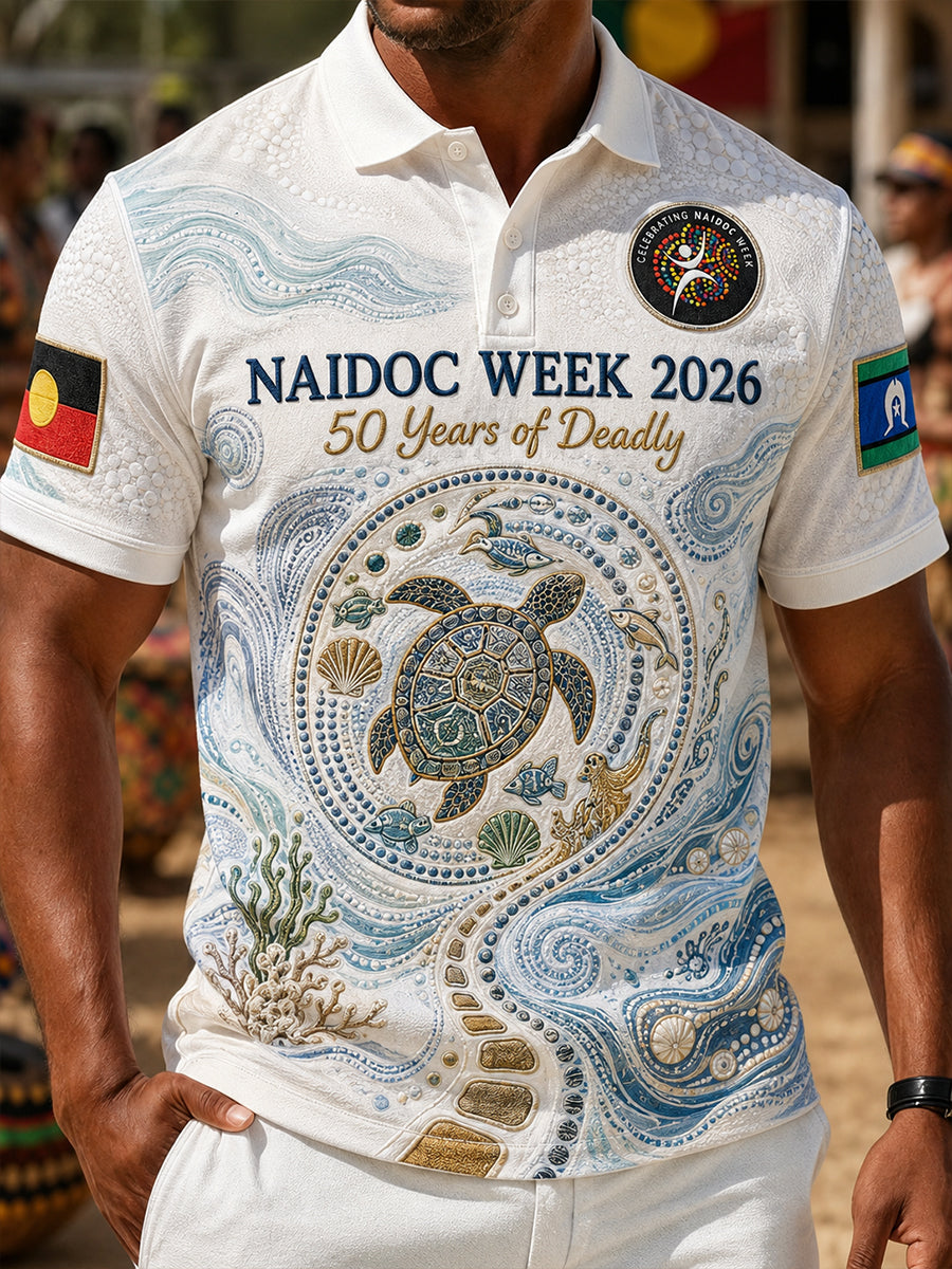 Men's Australia NAIDOC WEEK Short Sleeve Shirt