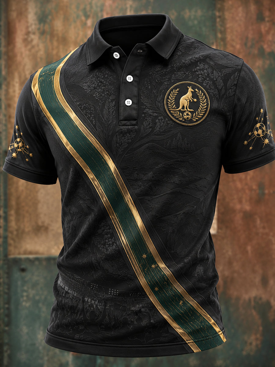 Men's Australia Football Short Sleeve T-Shirt