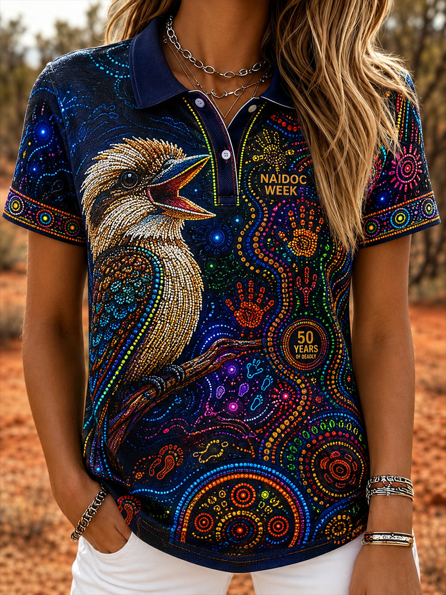 Women's Australia Naidoc Week Polo T-Shirt