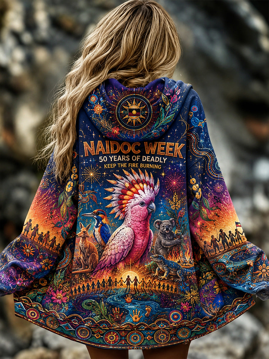 Women's Australia Naidoc Week Zip-Up Hoodie