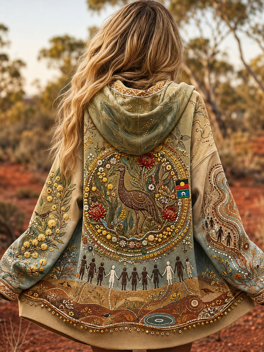 Women's Australia Naidoc Week Zip-Up Hoodie