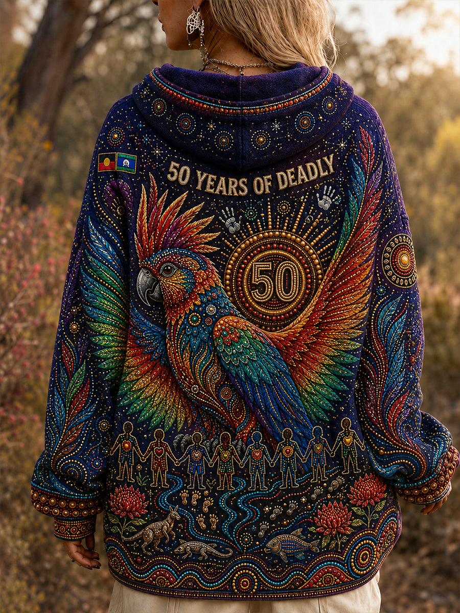 Women's Australia Naidoc Week Zip-Up Hoodie
