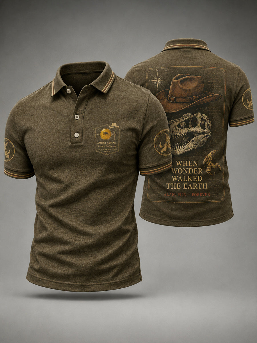 Men's Rip NZ Jurassic Legend Printed Short Sleeve Top