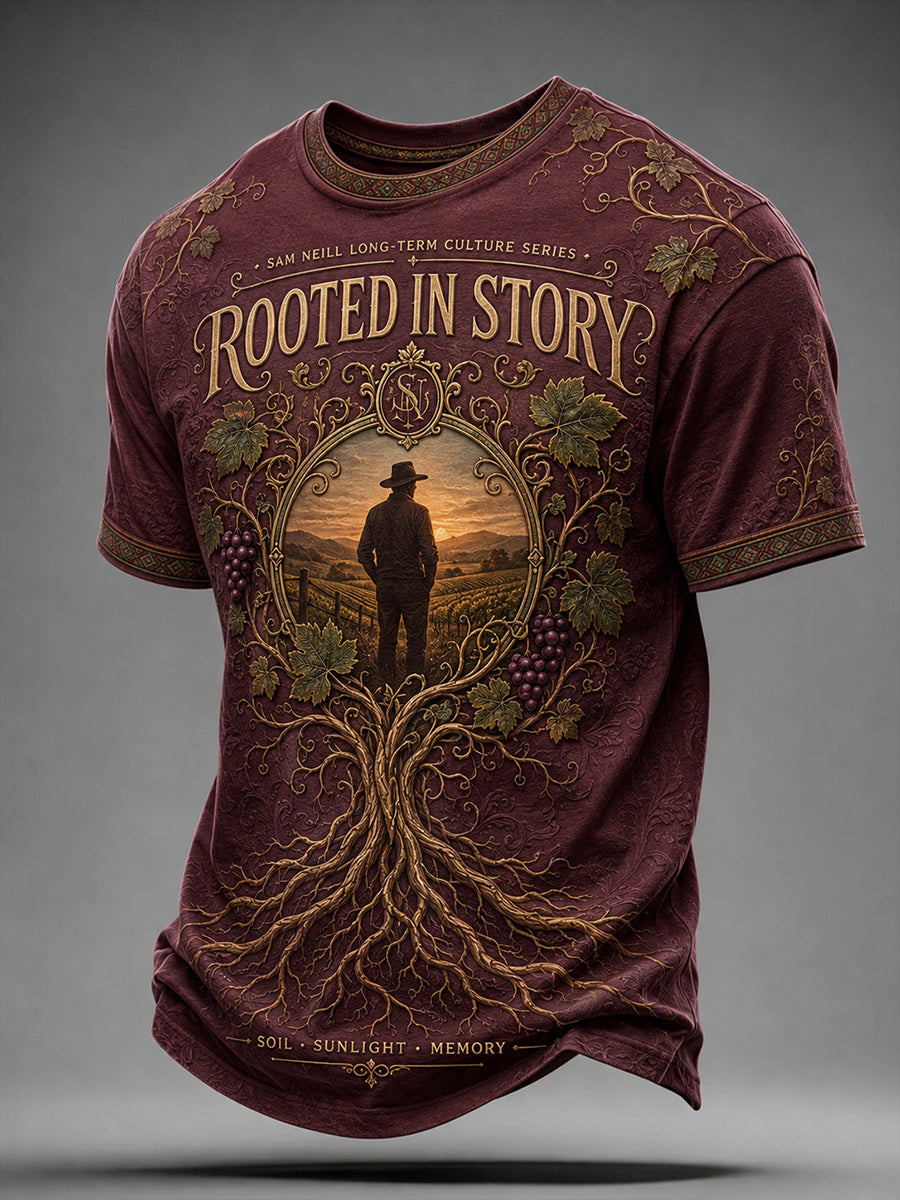 Men's Australia Sam Neill Short Sleeves T-Shirt
