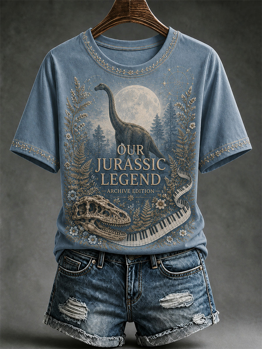 Women's NZ Jurassic Legend Printed Tee