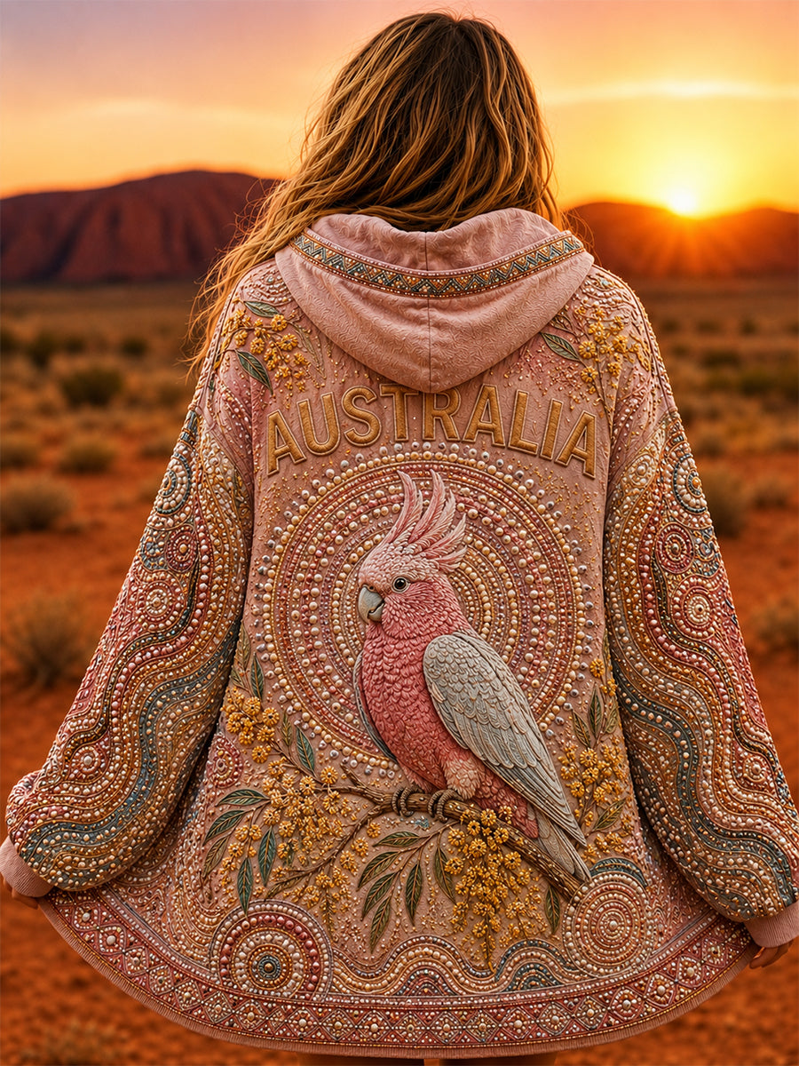 Women's Australia Animal Zip-Up Hoodie