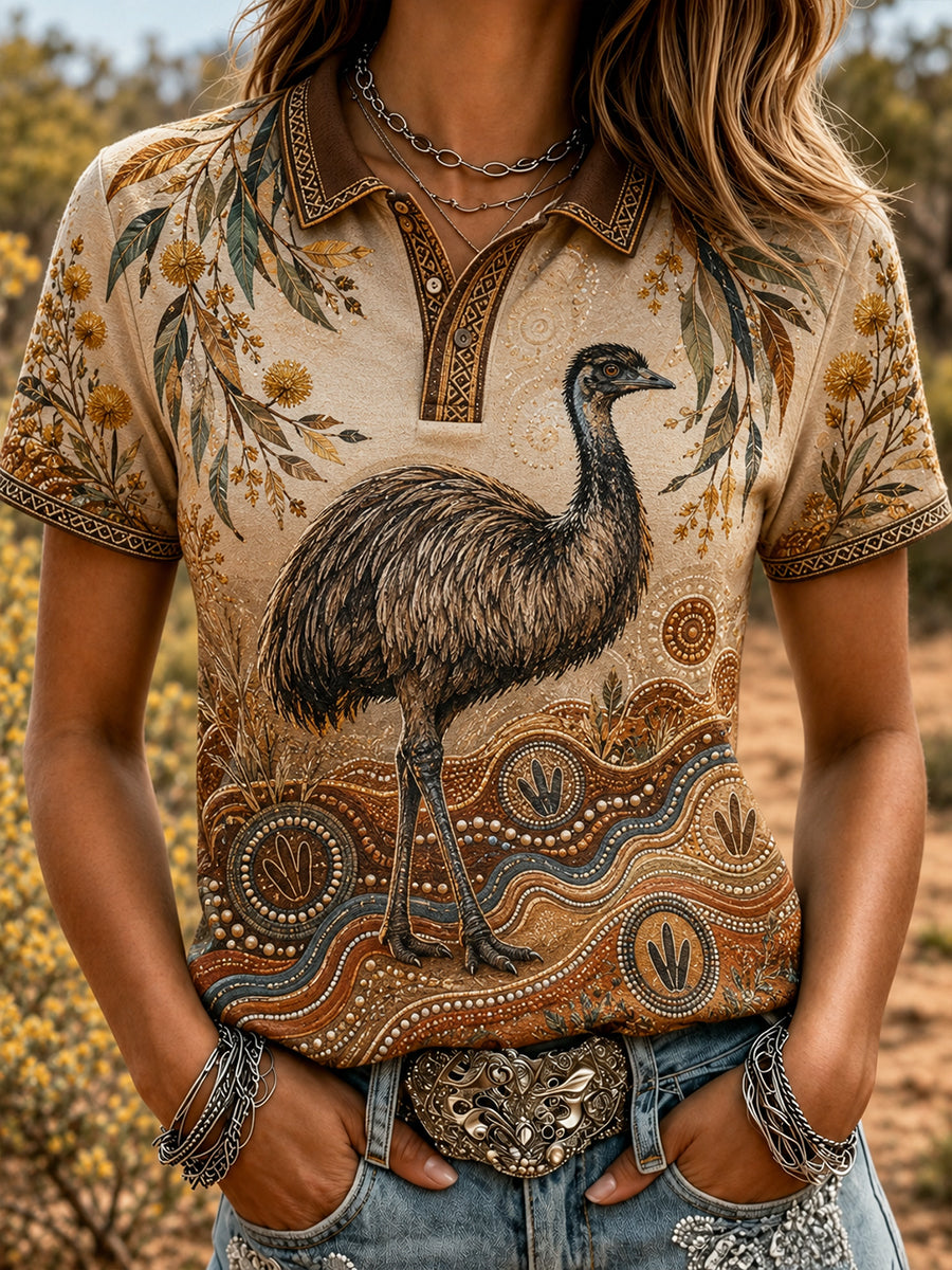 Women's Australian Animals Polo T-Shirt