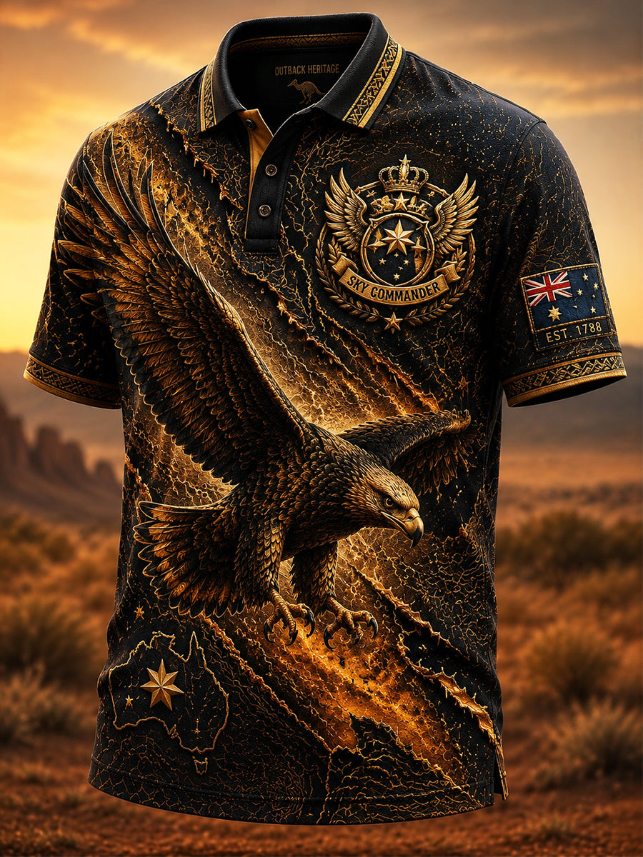 Men's Australian Animals Short Sleeve Shirt
