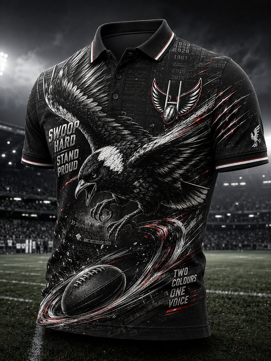 Men's Australian Rules Football Sleeve T-Shirt